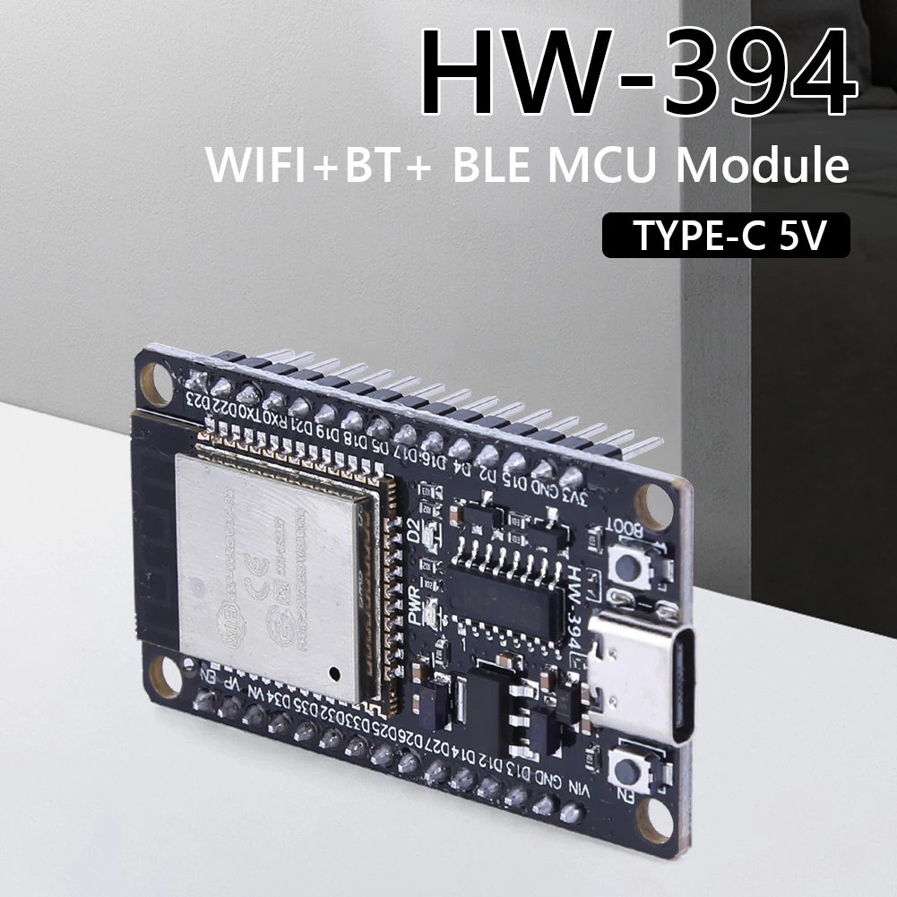RF Mando ESP32 -32 Development Board TYPE-C CH340C/ USB CP2102 WiFi+B - Image 2
