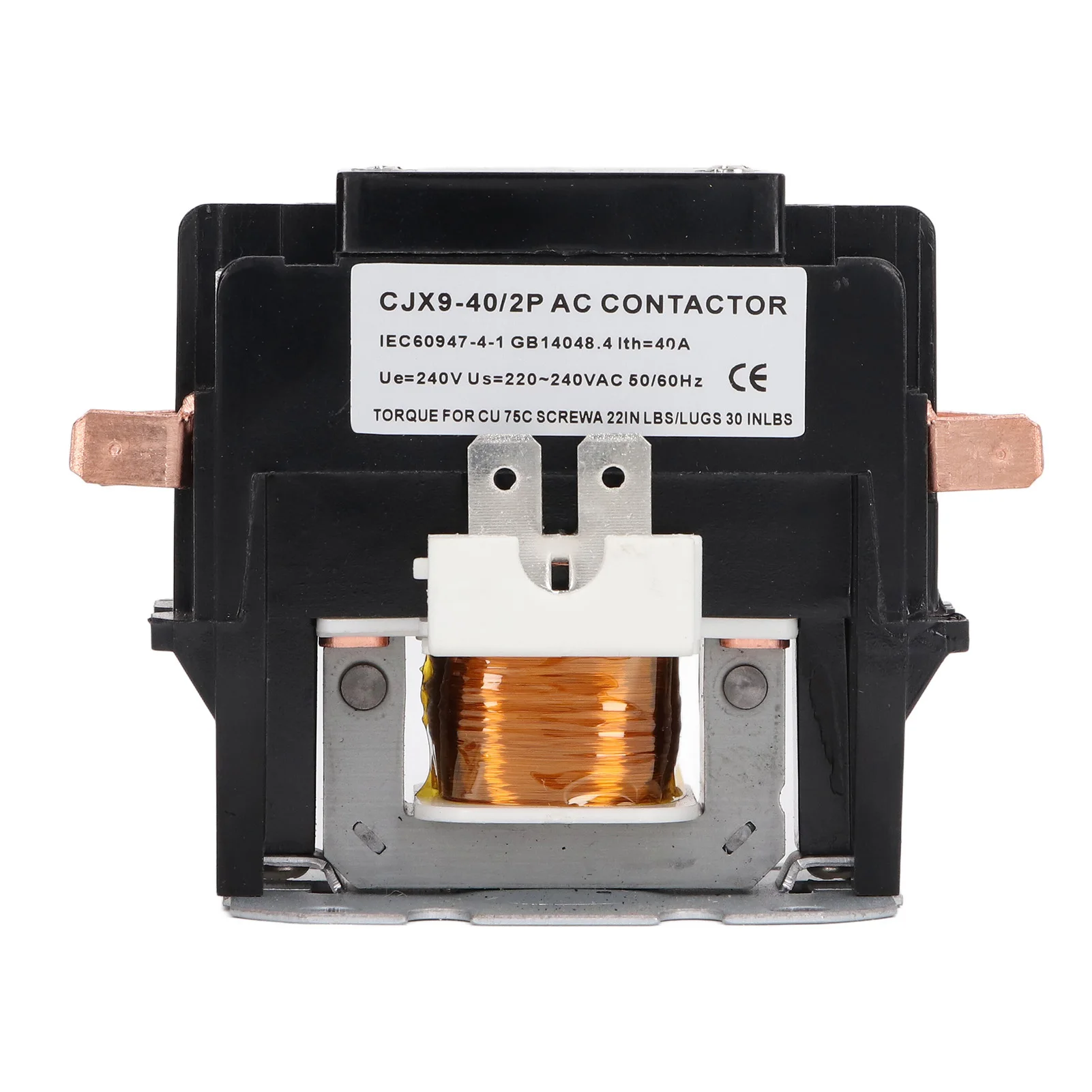 RF Mando Air Conditioner AC Contactor 40A 2P Replacement with Si - Image 2