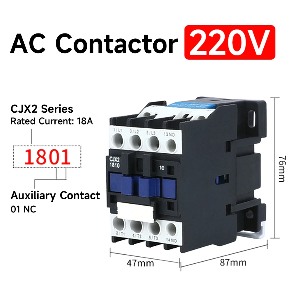 RF Mando CJX2-3201 32A6511 Contact Relay 380V9511 220V AC Contac - Image 17