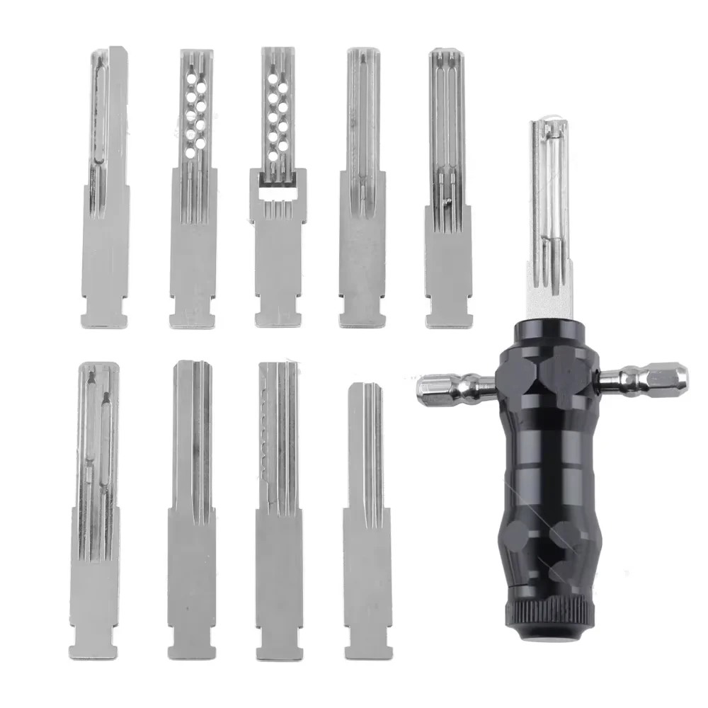 RF Mando Steel Locksmith Tools For Extreme Storm Tin Foil Tools Set L