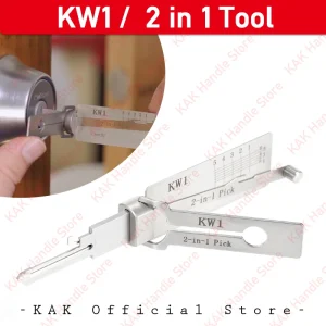 RF Mando KW1 2 in 1 Locksmith Tools Professional for Home Door Civil