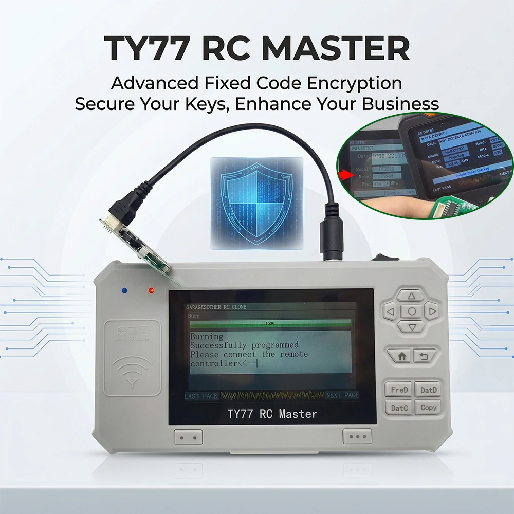 RF Mando Security Systems Newest TY77 Locksmith Tool with Full Decode - Image 2