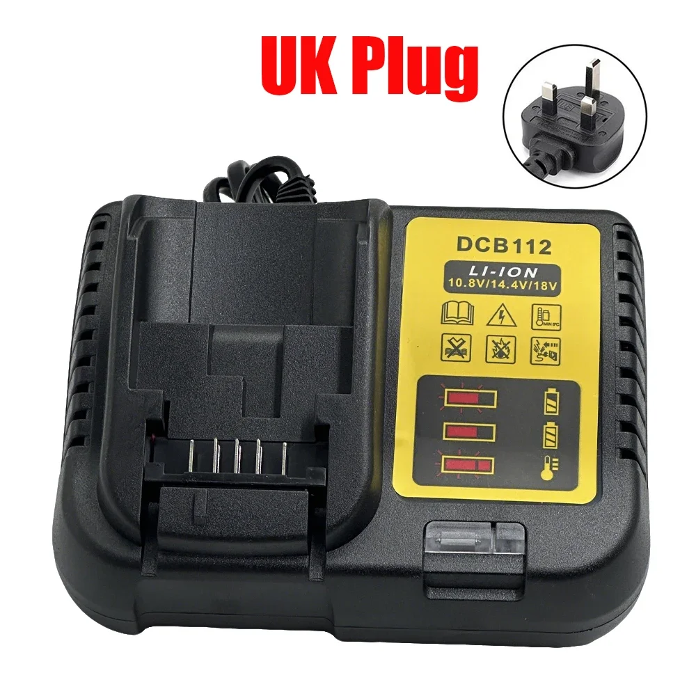 RF Mando DCB112 Battery Charger 10.8V 12V 14.4V 18V 20V DCB206 DCB205 - Image 8