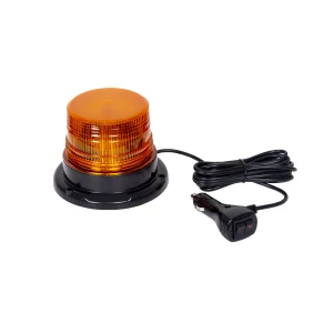 RF Mando Magnetic Mount Amber LED Light Waterproof Strobe Warning Lam