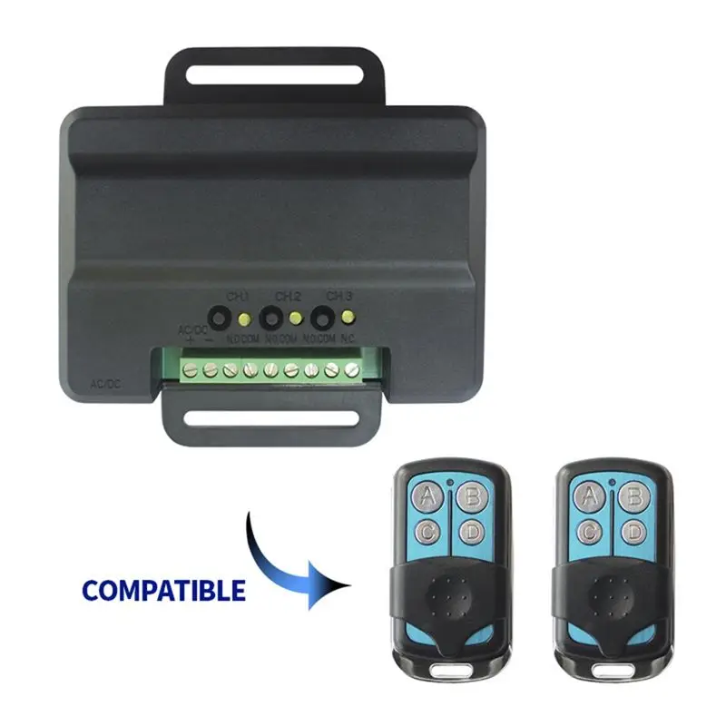 RF Mando [NEW A09R!】 315/390MHZ Universal Receiver For Liftmaster 315 - Image 4