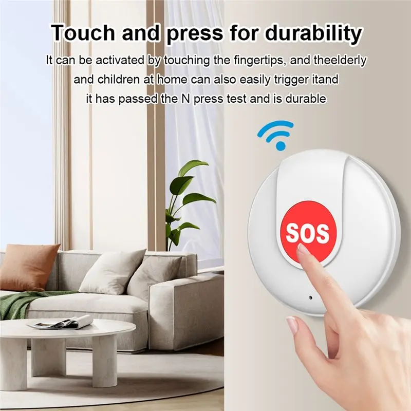 RF Mando GROCE-Wireless SOS Button Tuya Smart Wifi Emergency Security - Image 3