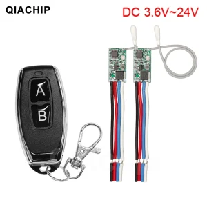 RF Mando QIACHIP 433MHz Wireless Remote Control Switch Long Range Min