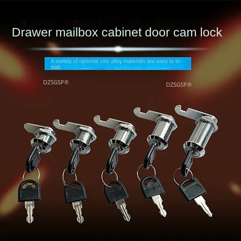 RF Mando Cabinet Mailbox Drawer Lock for Office Desk Letter Box Cam L - Image 2