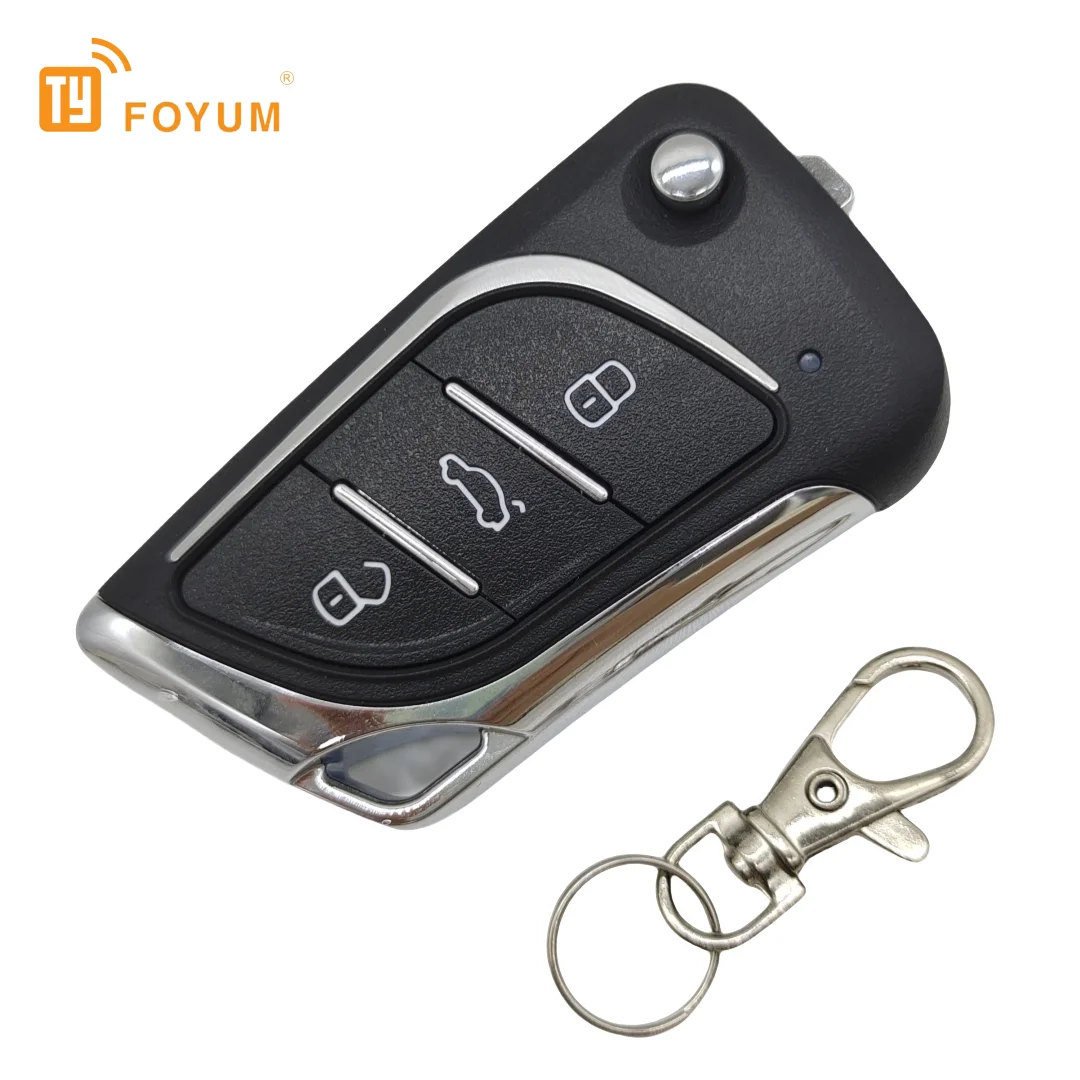 RF Mando RF Universal Remote Control For Learning Fixed Code Car Key - Image 6