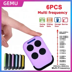 RF Mando Garage Door Remote Control Duplicator 286MHz-868MHz Multi-Fr