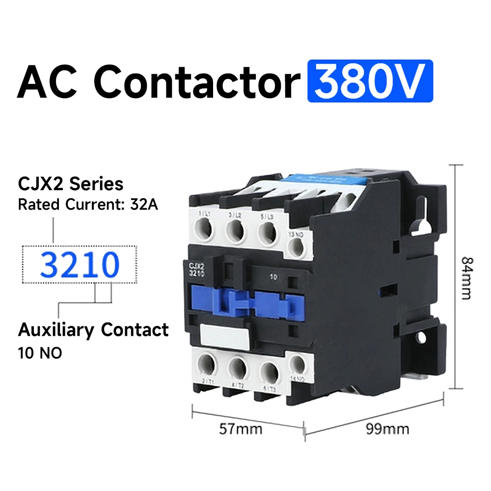 RF Mando CJX2-3201 32A6511 Contact Relay 380V9511 220V AC Contac - Image 10
