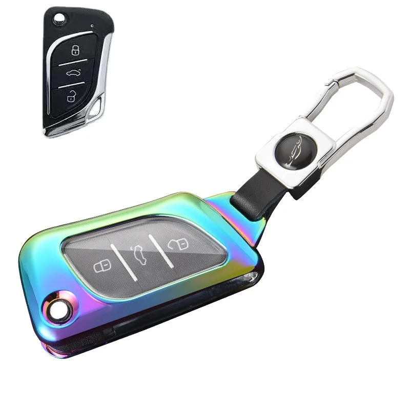 RF Mando FOYUM TPU Flip Key Case Cover Shell Keychain for Car After M - Image 12