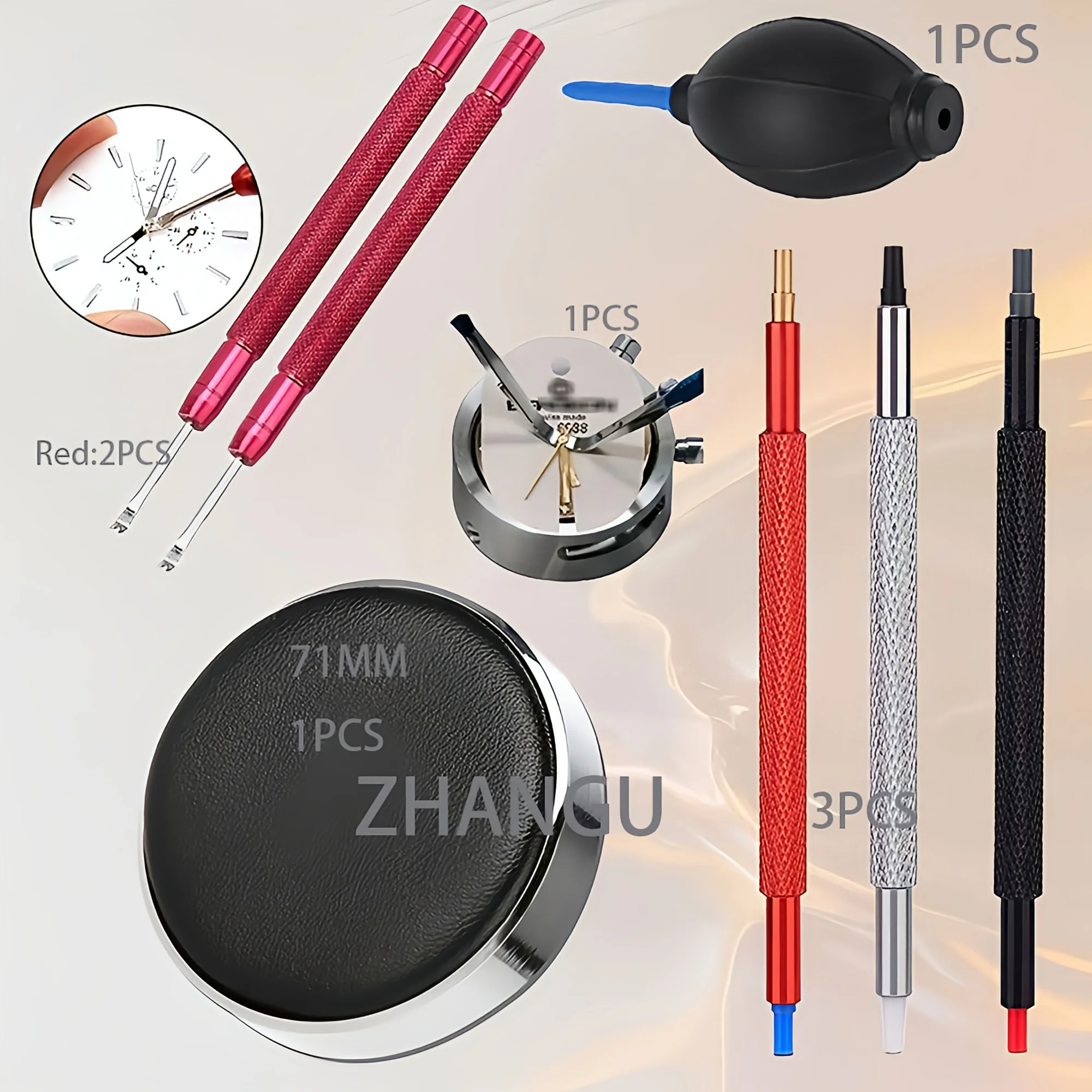 RF Mando Watch Repair Kits, Rubber Blower and Dust Protection Pa - Image 7