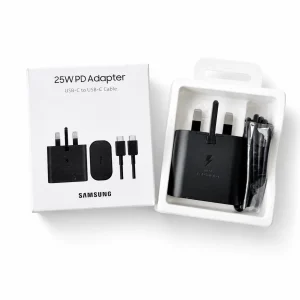 RF Mando Original Samsung 25W Charger Super Fast Charge Type-C EU Ada