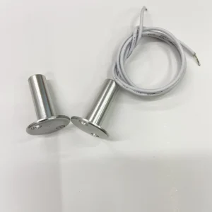 RF Mando 10Pcs Wired Magnetic Door Open Alarm Sensor Metal Case Limit