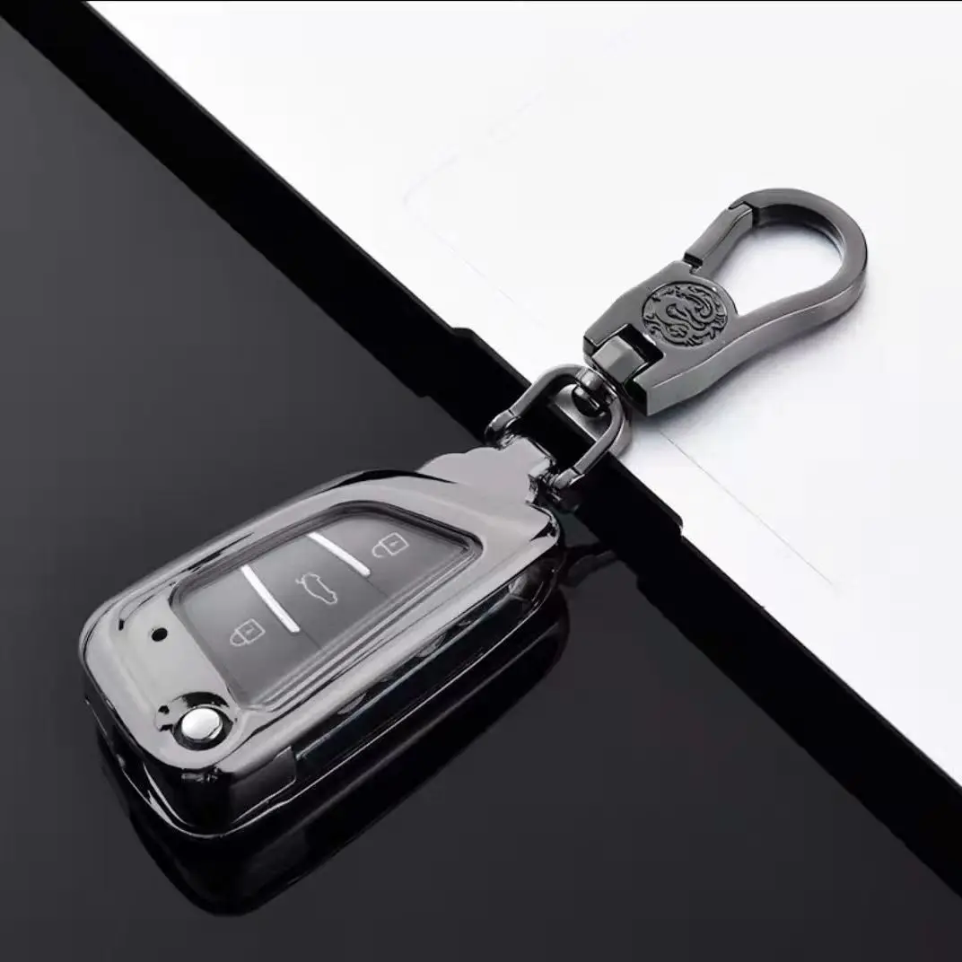 RF Mando FOYUM TPU Flip Key Case Cover Shell Keychain for Car After M - Image 2