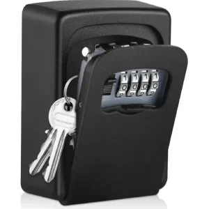 RF Mando Wall Mounted Key Keeper Combination Lock Waterproof 4-Digit