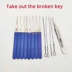 RF Mando Hot Locksmith Hand Tools Strong Lock Pick Padlock Repair Too