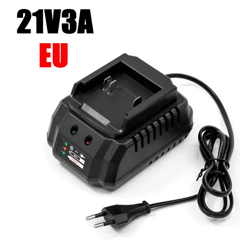 RF Mando US/EU Plug Li-ion Battery Charger Quick Charge 18V 21V Power - Image 12