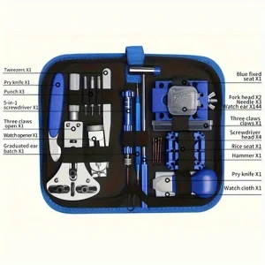 RF Mando 208pcs/Set Professional Watch Repair Tool Kit - Stainle