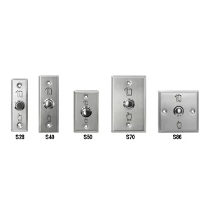 RF Mando Stainless Steel Door Release Switch Emergency Exit Button fo