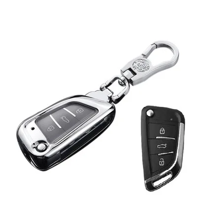 RF Mando FOYUM TPU Flip Key Case Cover Shell Keychain for Car After M - Image 8