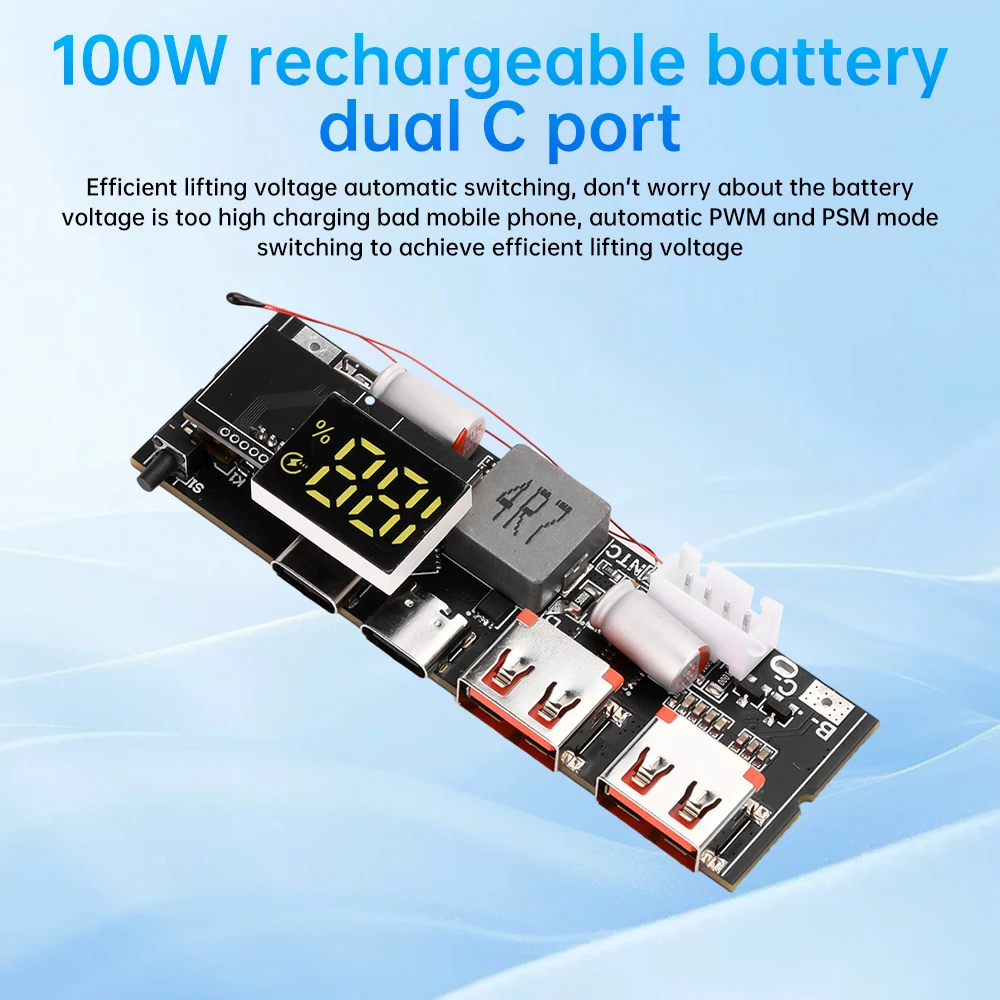 RF Mando 3S 4S 5S 65W 100W Power Bank Dual Type-C Bidirectional Super - Image 5