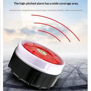 RF Mando 1Pcs Anti-theft Alarm Wired 125dB Buzzer Alarm Horn 5-30V Hi