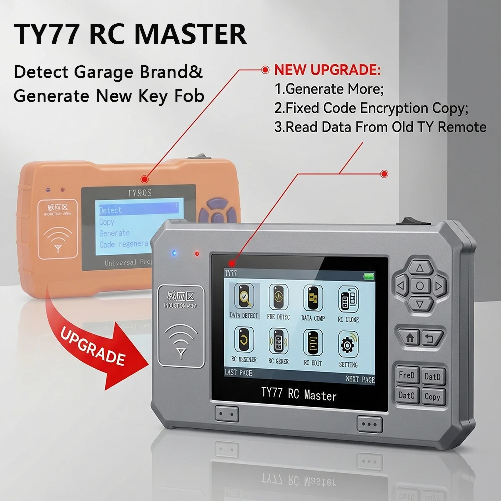RF Mando Security Systems Newest TY77 Locksmith Tool with Full Decode - Image 6
