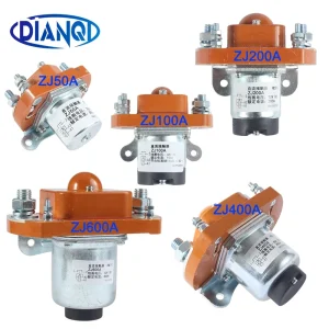 RF Mando ZJ50A/100A/200A/400A/600A DC Contactors 1NO for cars an