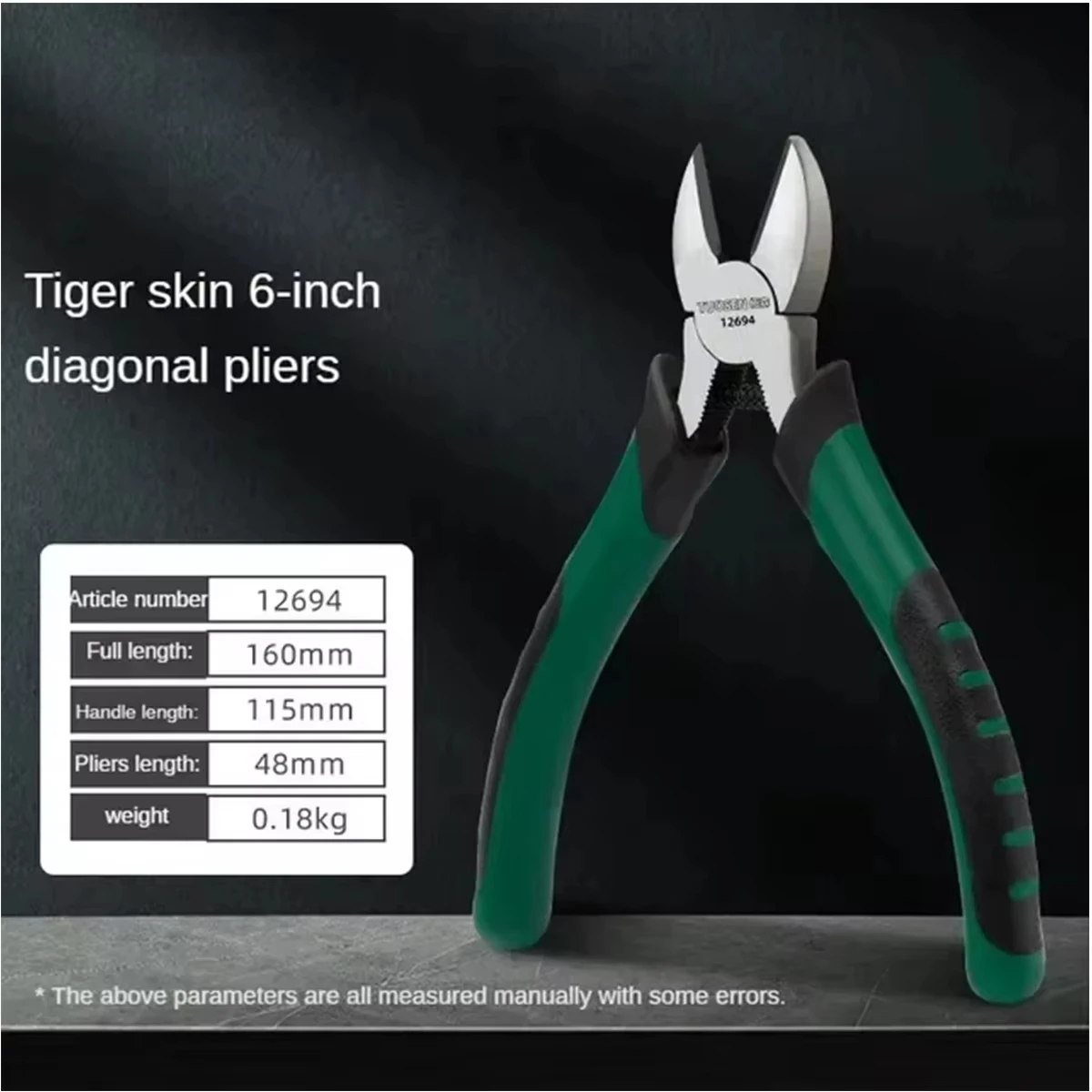 RF Mando 6/8 Inch Insulated Diagonal Needle Nose Pliers Set Anti-Shoc - Image 3