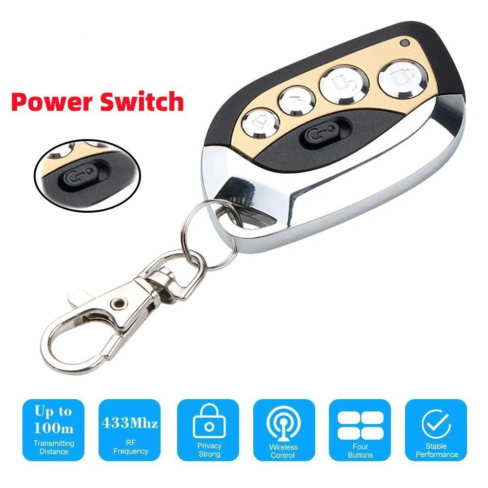 RF Mando 433MHz Universal Remote Control Duplicator - Metal Keyfob Cl - Image 2