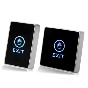 RF Mando Access Button Door Exit Push Switch Touch Release Gate Opene