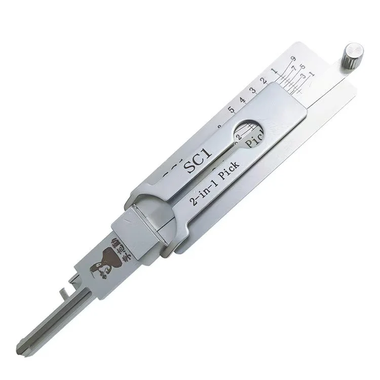 RF Mando Original Lishi Lock Pick Residential Tools KW1/KW1-L/KW5/KW5 - Image 4