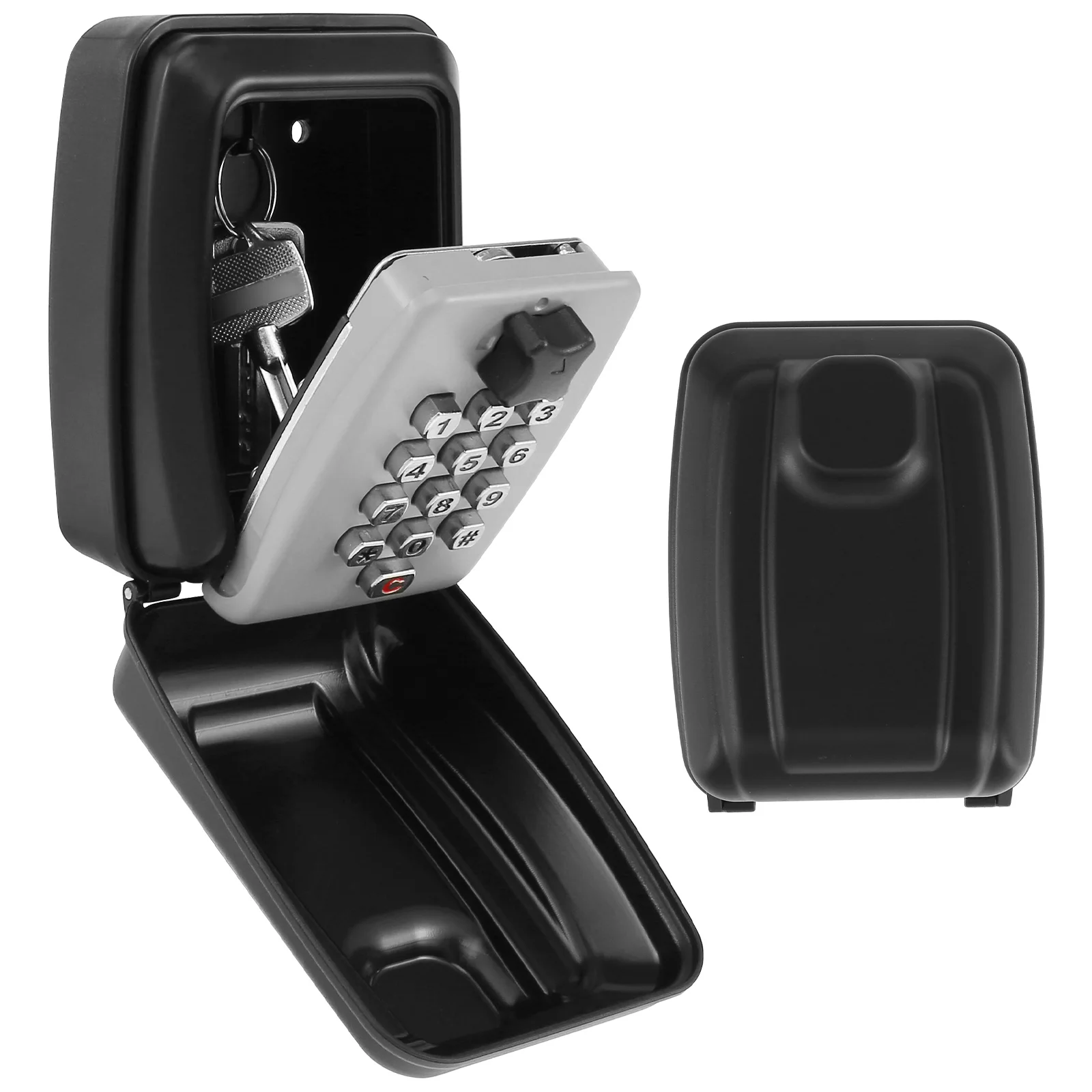 RF Mando Key Lock Box Wall-Mount Secret Code Security Key Safe Secret - Image 10