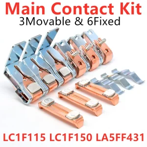 RF Mando LA5FF431 Main Contact Kit for LC1F150 LC1F115 Contactor Spar