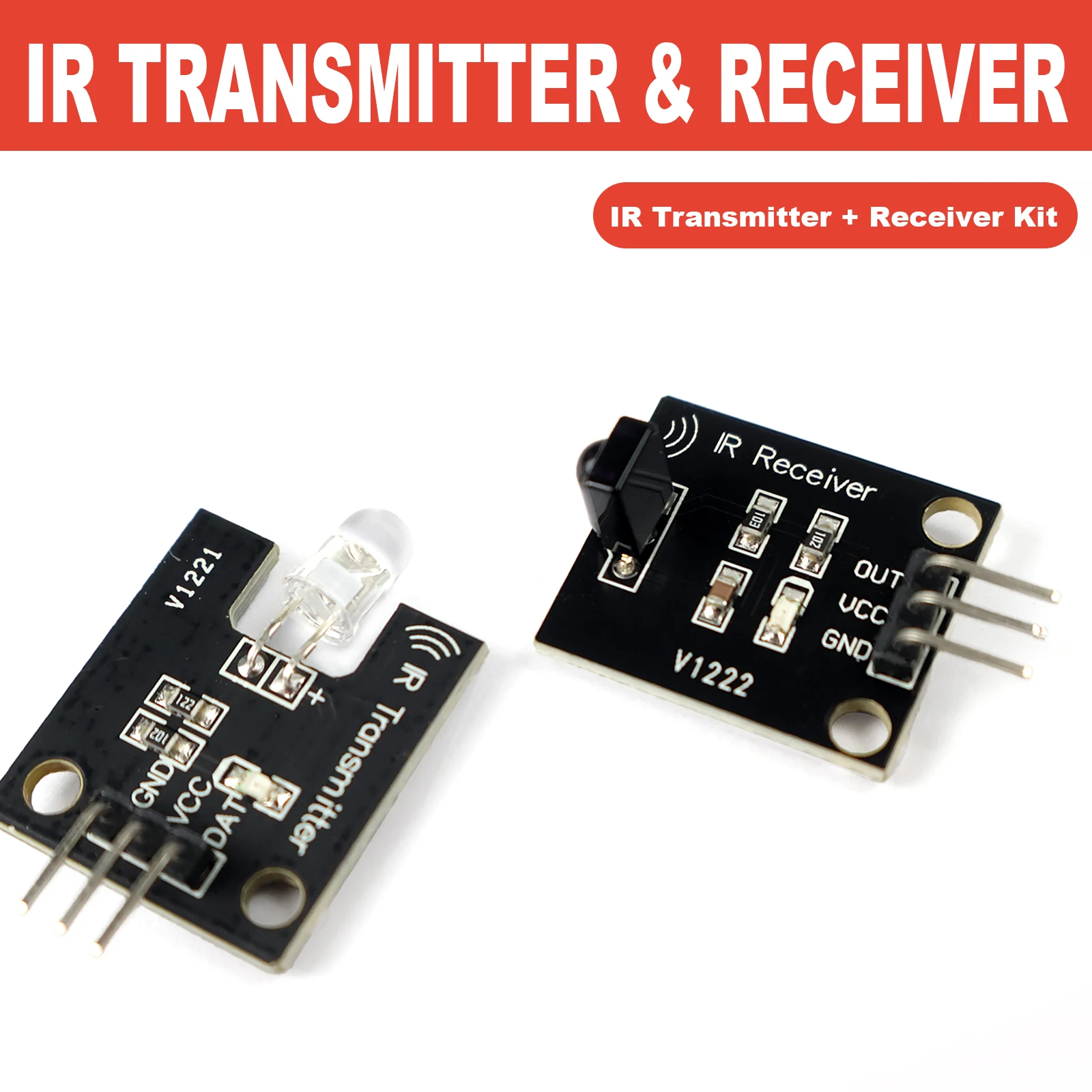 RF Mando 38kHz IR Infrared Receiver Sensor Module Digital 5V for Arduino - Image 7