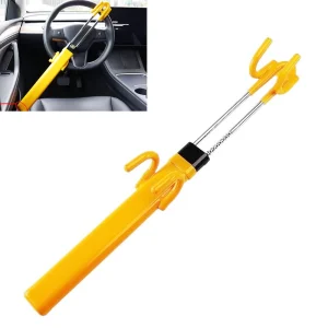 RF Mando Heavy Duty Double Hook Anti-Theft Steering Wheel Lock Adjust
