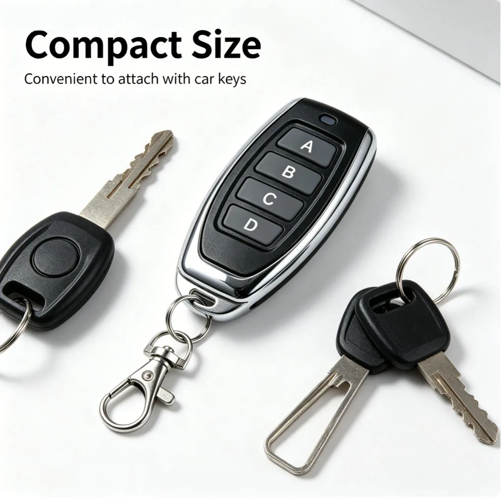 RF Mando 4-Channel Learning Code Remote Control Electric Push Rod Doo - Image 5