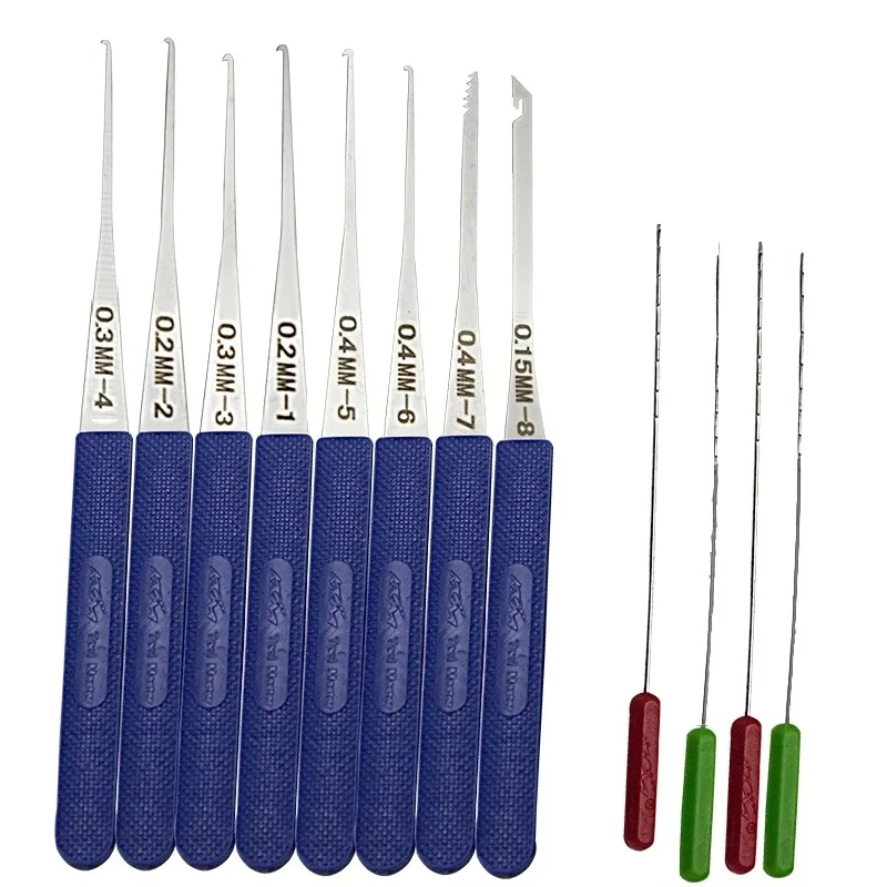 RF Mando 5 in 1 Locksmith Supplies Hand Tools Lock Pick Set Row Tensi - Image 11