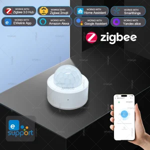 RF Mando Ewelink Zigbee 3.0 Mini PIR Motion Sensor Human Motion Infra