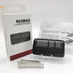 893MAX garage door remote, button layout