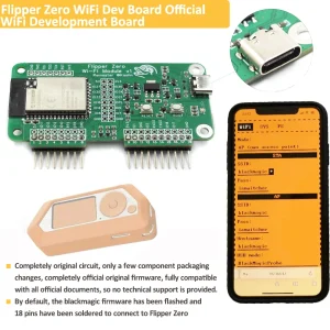 RF Mando Flipper Zero WiFi Dev Board Official WiFi Development Board