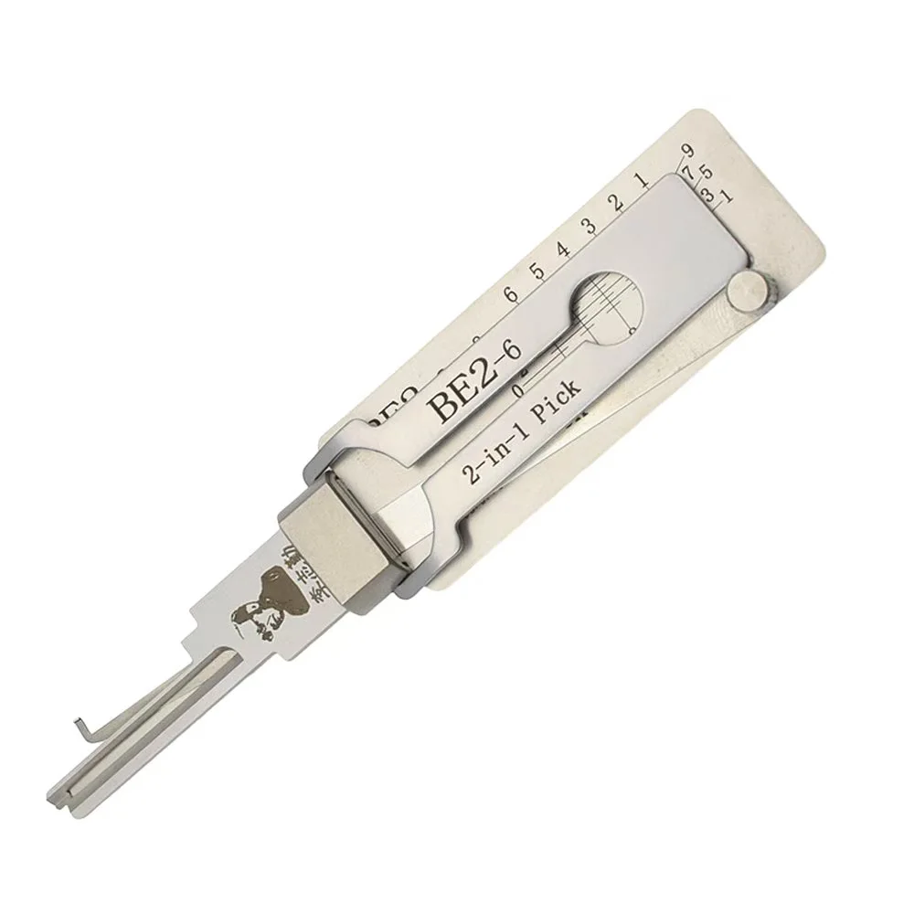 RF Mando Original Lishi Lock Pick Residential Tools KW1/KW1-L/KW5/KW5 - Image 2
