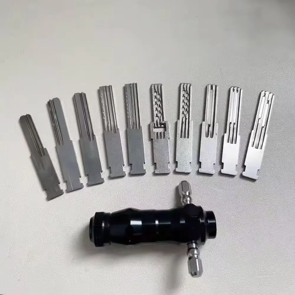RF Mando Steel Locksmith Tools For Extreme Storm Tin Foil Tools Set L - Image 2