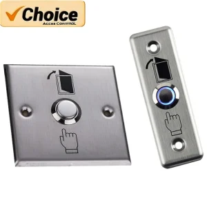 RF Mando IP65 Waterproof Stainless Steel Exit Button - LED Backlit Do