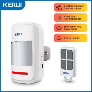 RF Mando KERUI HW19 PIR Motion Sensor Detector Alarm with Alarm Sound