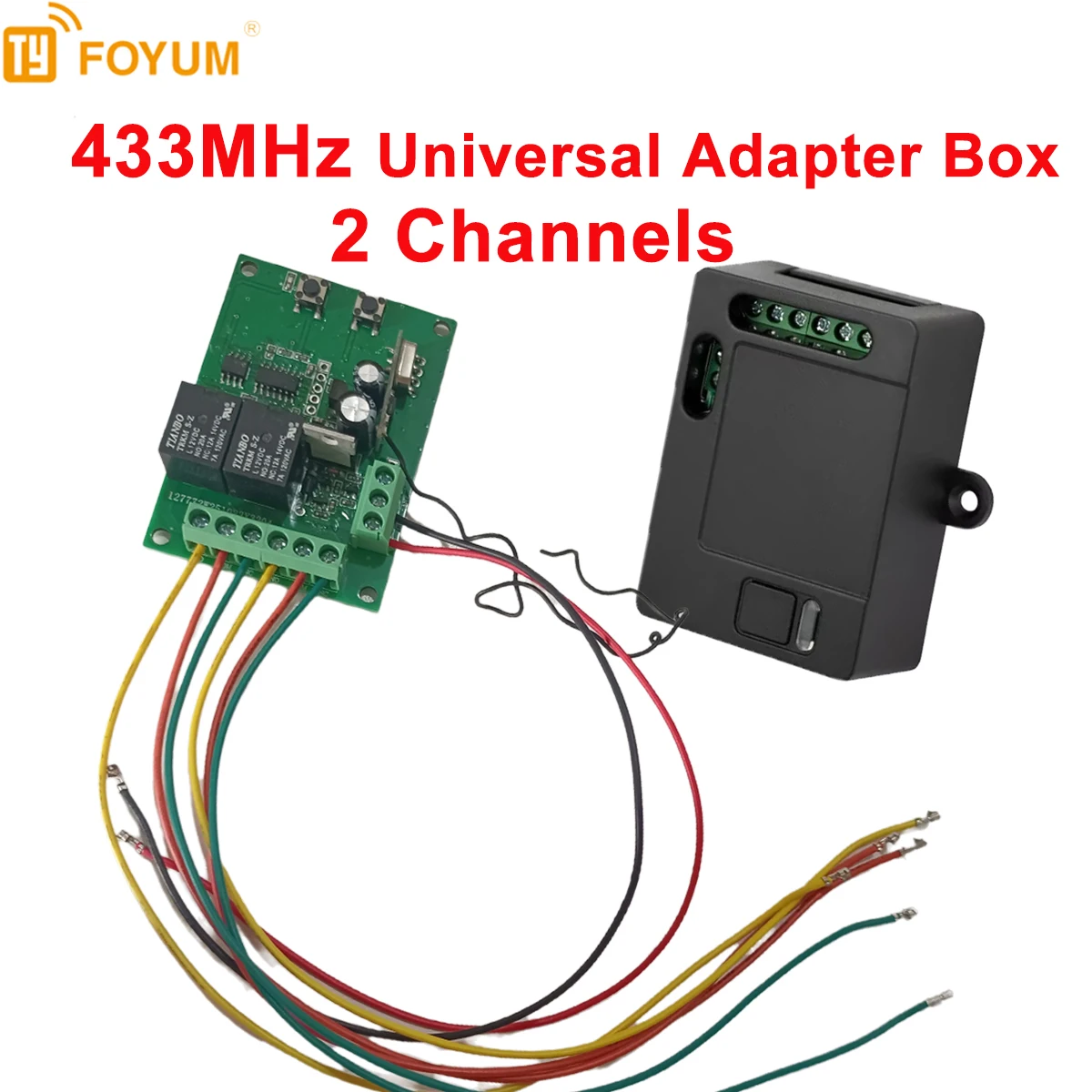 RF Mando WR Universal RF Remote Adapter Box, Supports All Fixed & - Image 3