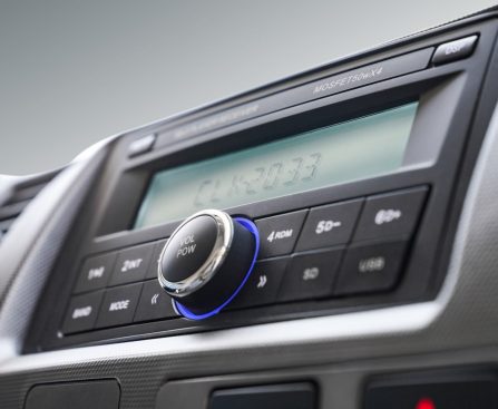 Sea Lion bus radio console dashboard