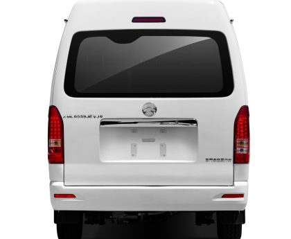 Sea Lion bus exterior side view white